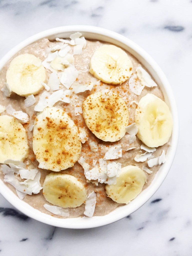 5-minute Paleo Oatmeal made with 7 ingredients
