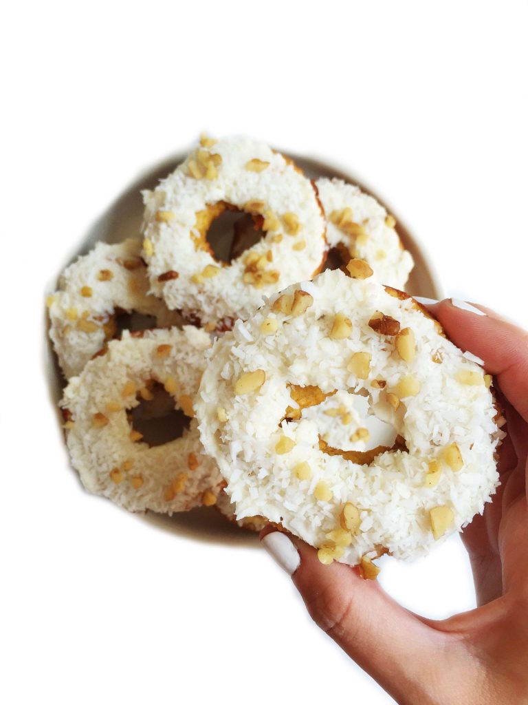 Paleo Carrot Cake Donuts made in under 15 minutes