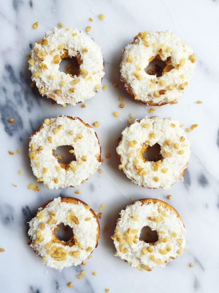 Paleo Carrot Cake Donuts made in under 15 minutes