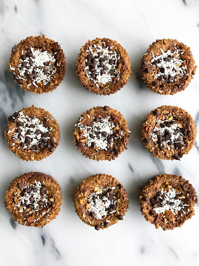 Vegan and Grain-free Magic Cookie Cups for a deliciously healthy dessert!