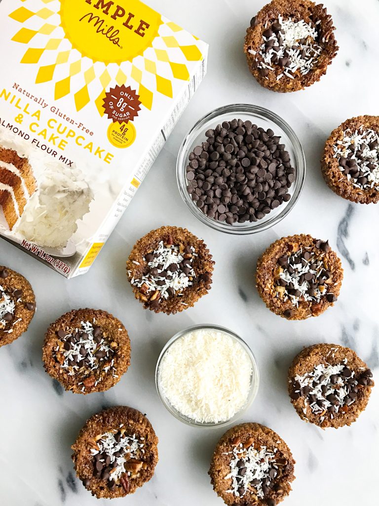 Vegan and Grain-free Magic Cookie Cups for a deliciously healthy dessert!