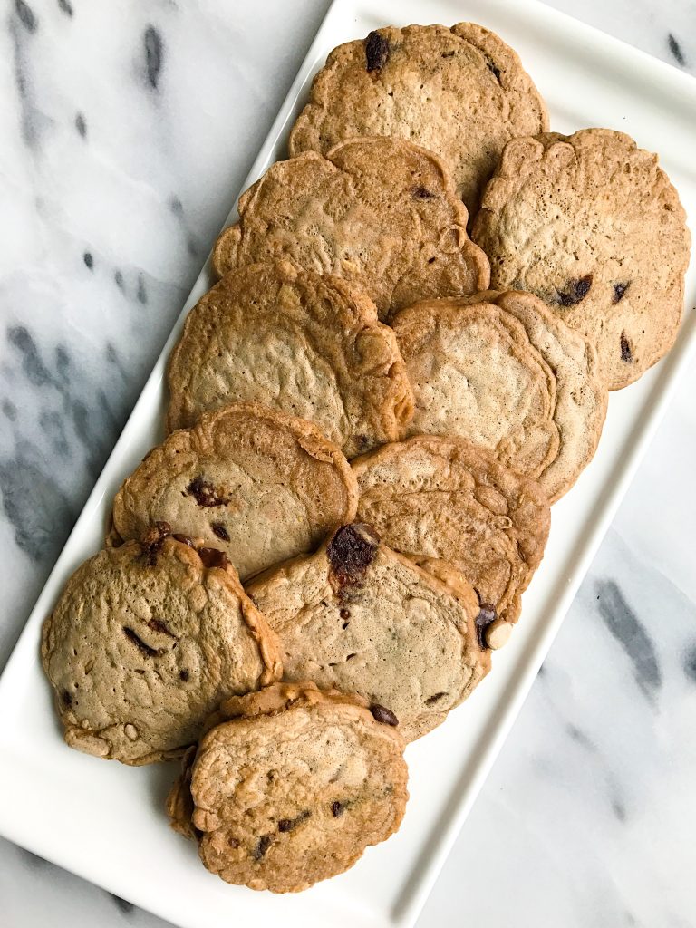 Double Chocolate Oatmeal Pancakes for a delicious gluten & dairy-free breakfast