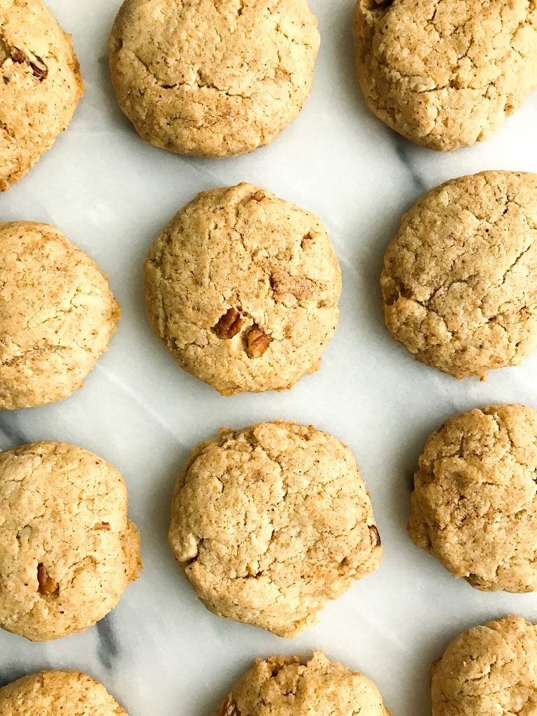 Super Soft Paleo Maple Pecan Cookies