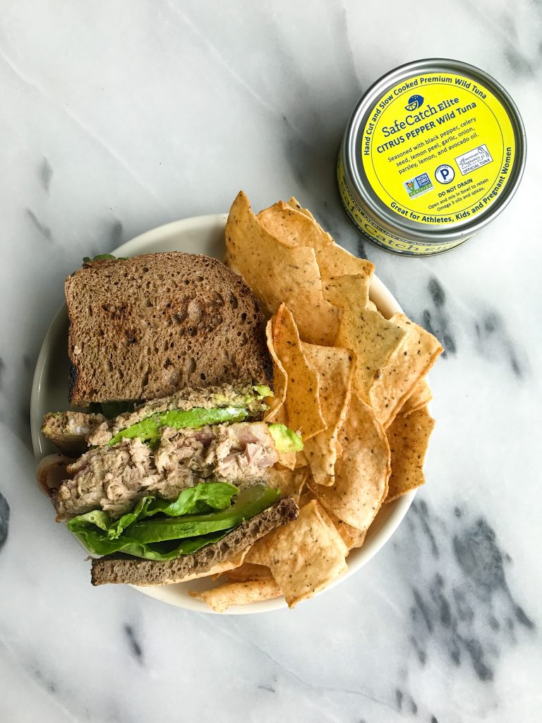 Crispy Bacon Avocado Tuna Club Sandwich for a twist on your usual Turkey Club Sandwich!