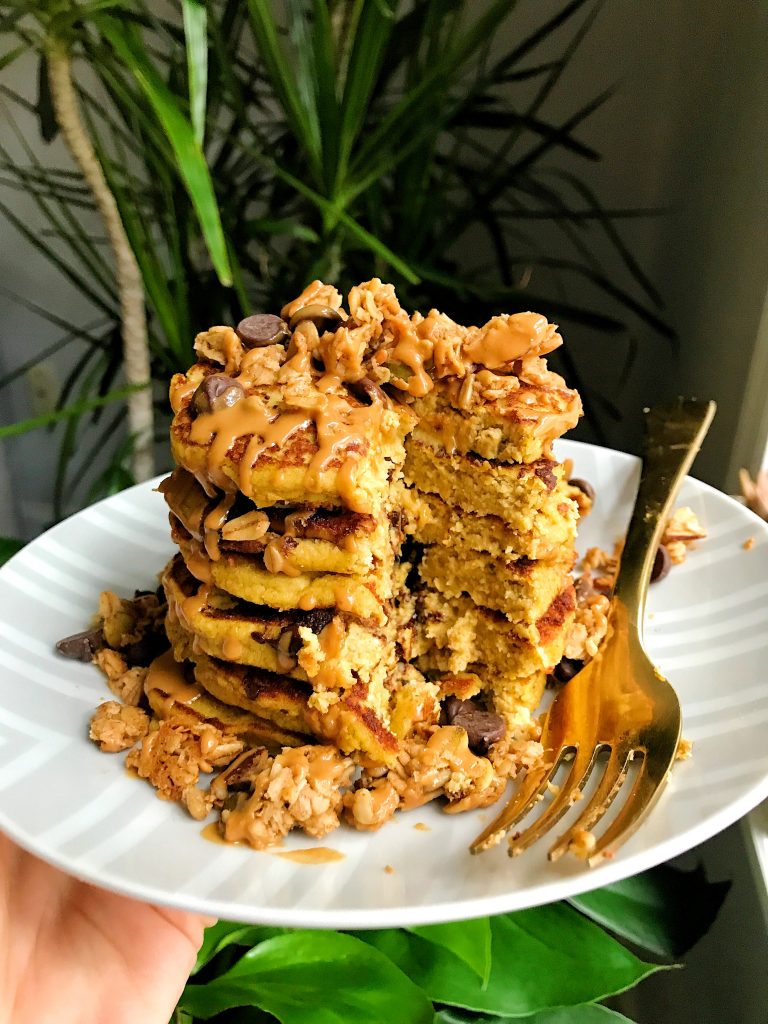 almond flour pumpkin pancakes