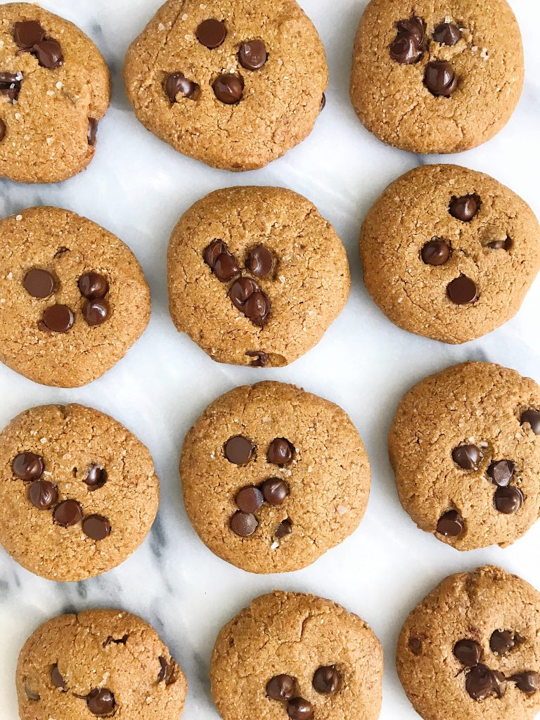 Sea Salt Chocolate Chip Ginger Cookies for an easy and healthy paleo cookie recipe!