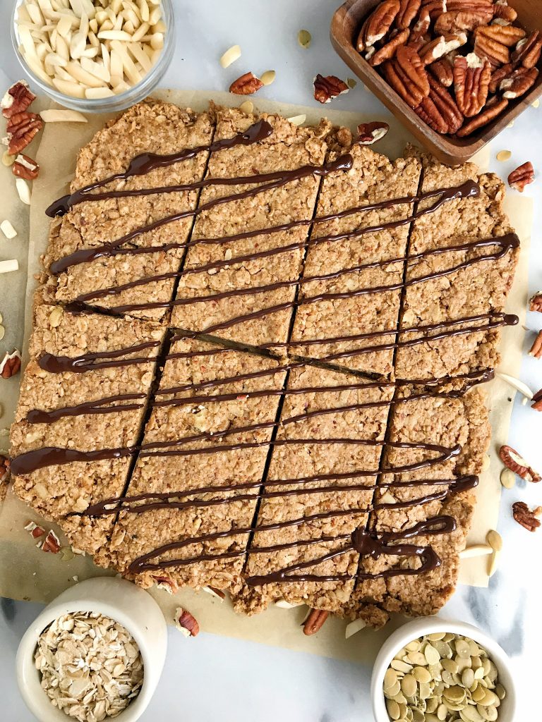 Vegan Breakfast Granola Bars (gluten-free) - rachLmansfield