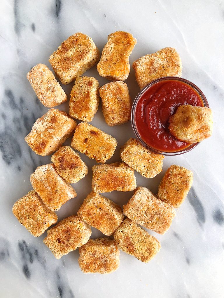 Healthy Baked Sweet Potato Tater Tots that for an easy paleo and vegan veggie dish!
