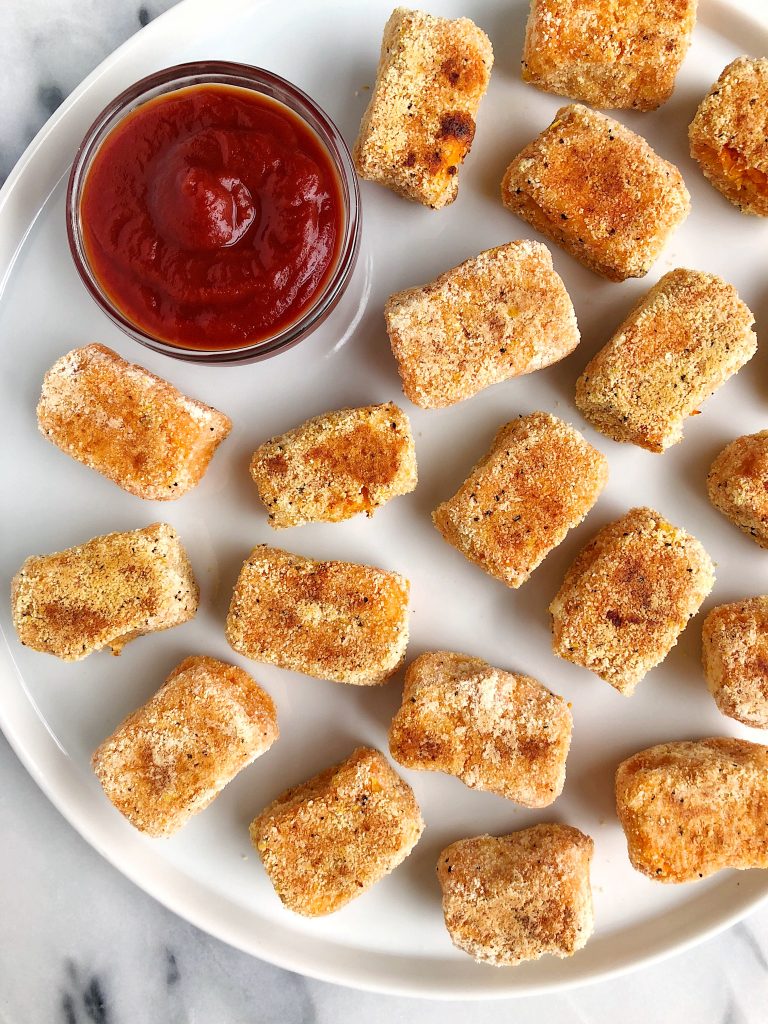 Healthy Baked Sweet Potato Tater Tots that for an easy paleo and vegan veggie dish!