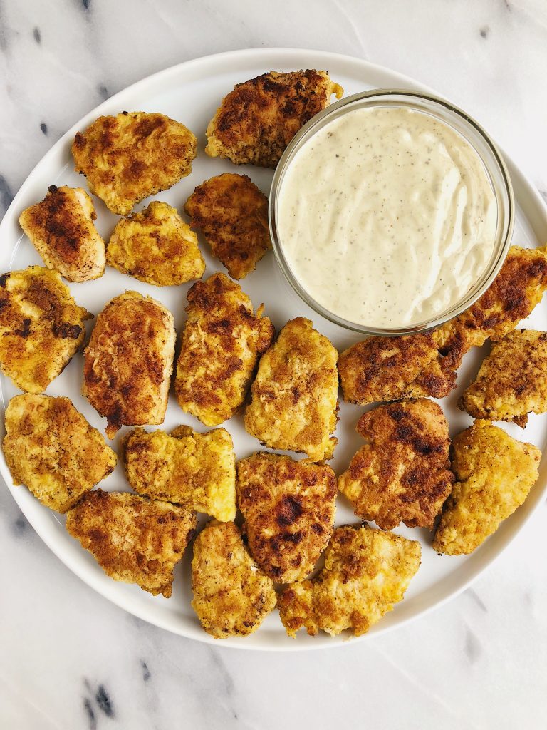 Paleo Crispy Chicken Nuggets (nut-free!)