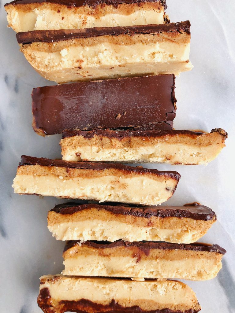 Homemade Paleo Dark Chocolate Twix Bars