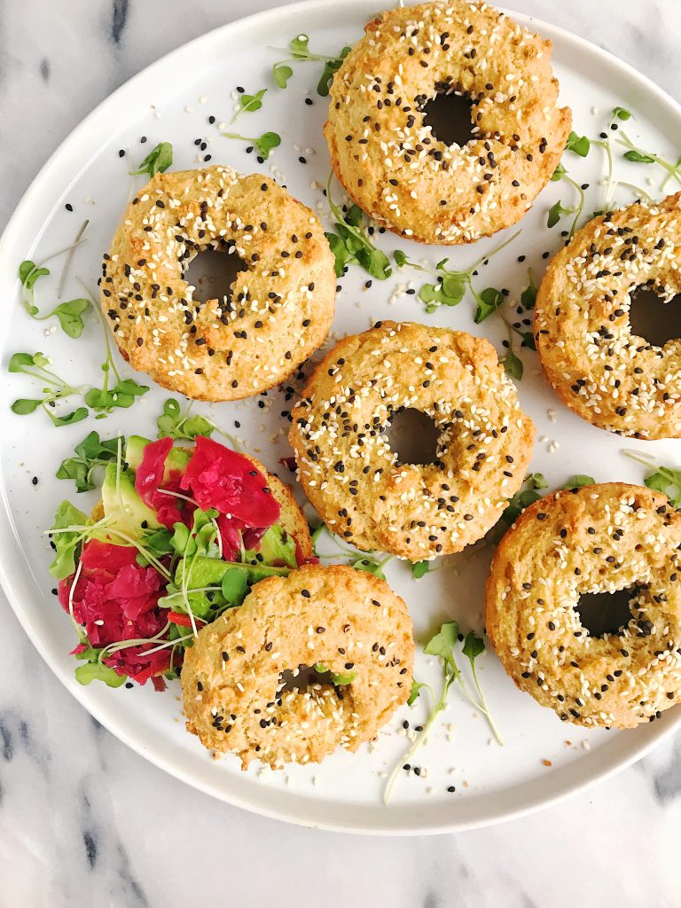 15-minute Homemade Paleo Bagels made with my favorite paleo pizza mix, so easy and delicious!