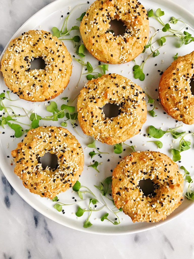 15-minute Homemade Paleo Bagels made with my favorite paleo pizza mix, so easy and delicious!