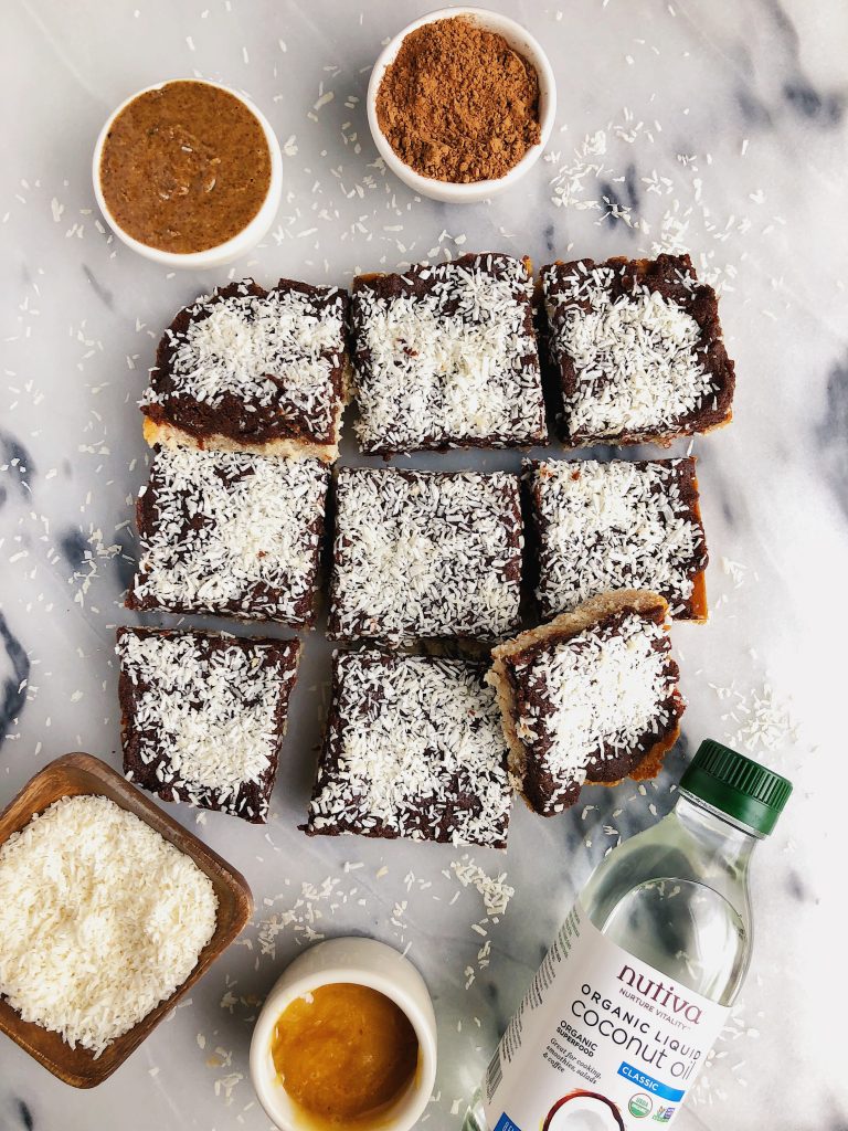 Homemade Paleo Chocolate Crack Bars made with all vegan and gluten-free ingredients for a delicious healthy dessert!