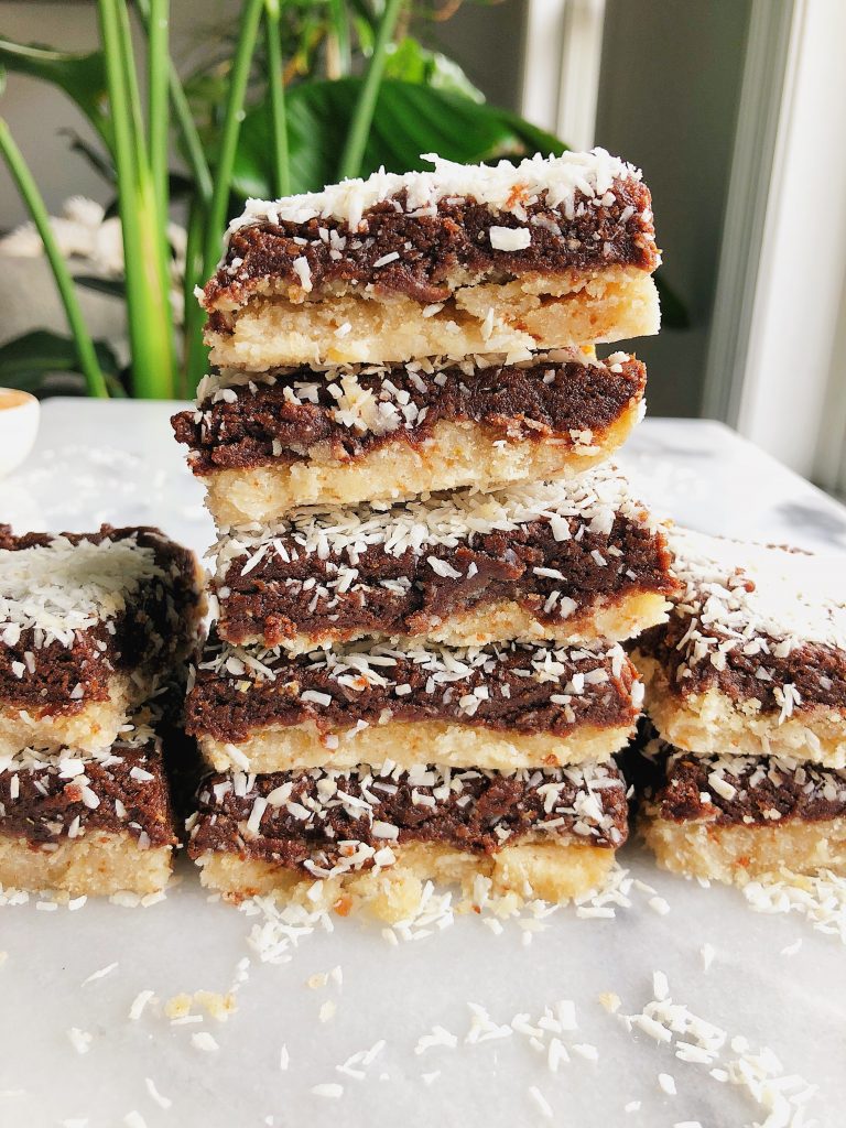 Homemade Paleo Chocolate Crack Bars made with all vegan and gluten-free ingredients for a delicious healthy dessert!