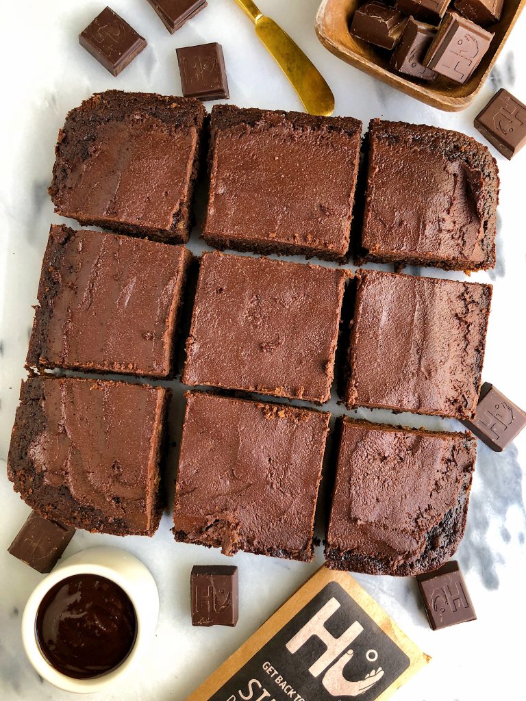 The Best Paleo Chocolate Sheet Cake made with coconut flour, coconut milk and all nut-free ingredients paired with a homemade chocolate ganache that is refined sugar-free!