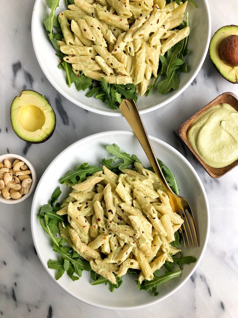 Green Goddess Mac & Cheese made with healthy and simple ingredients including nourishing bone broth, plus there is not dairy or gluten in this dreamy mac & cheese!