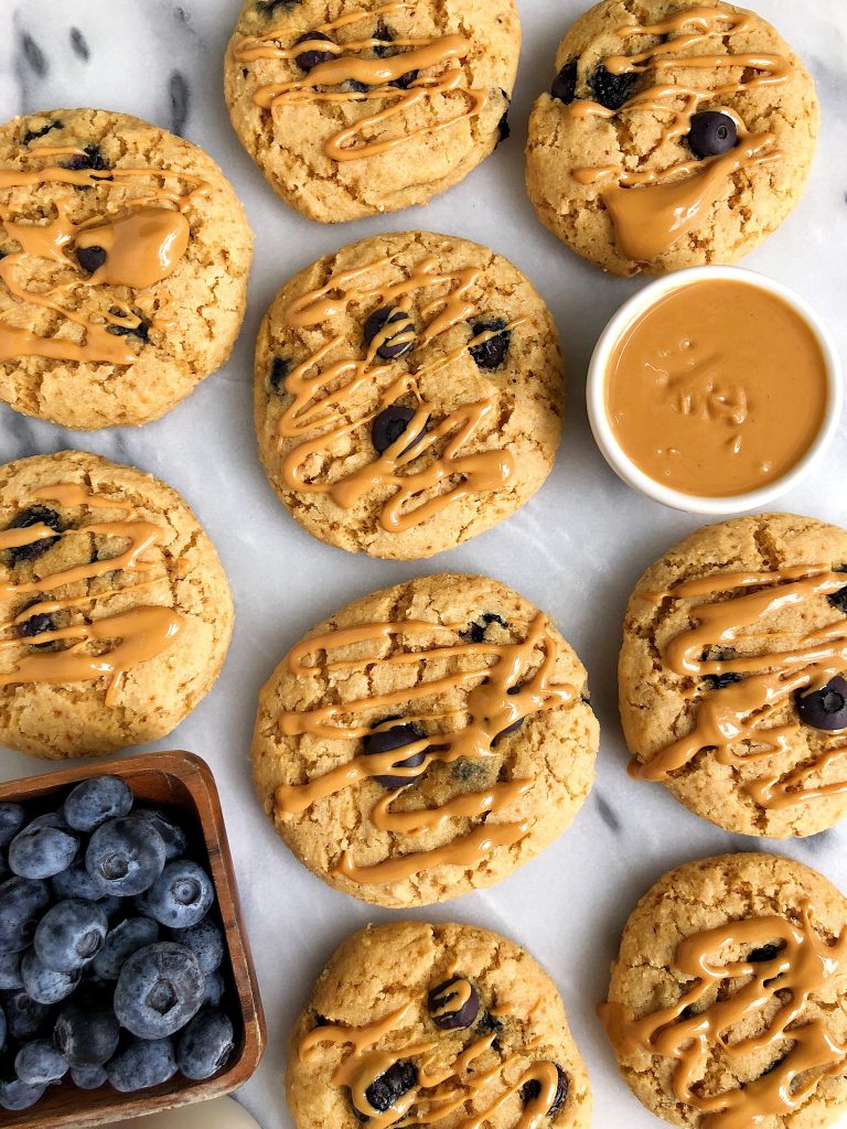 Easy Gluten-free Blueberry Pancake Scones made with no refined sugar, dairy or grains for a delicious blueberry breakfast recipe!