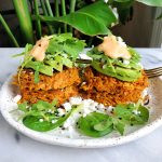 4-ingredient Paleo Sweet Potato Hash Brown Cakes made with simple and easy ingredients for a delicious homemade gluten-free hash brown recipe!
