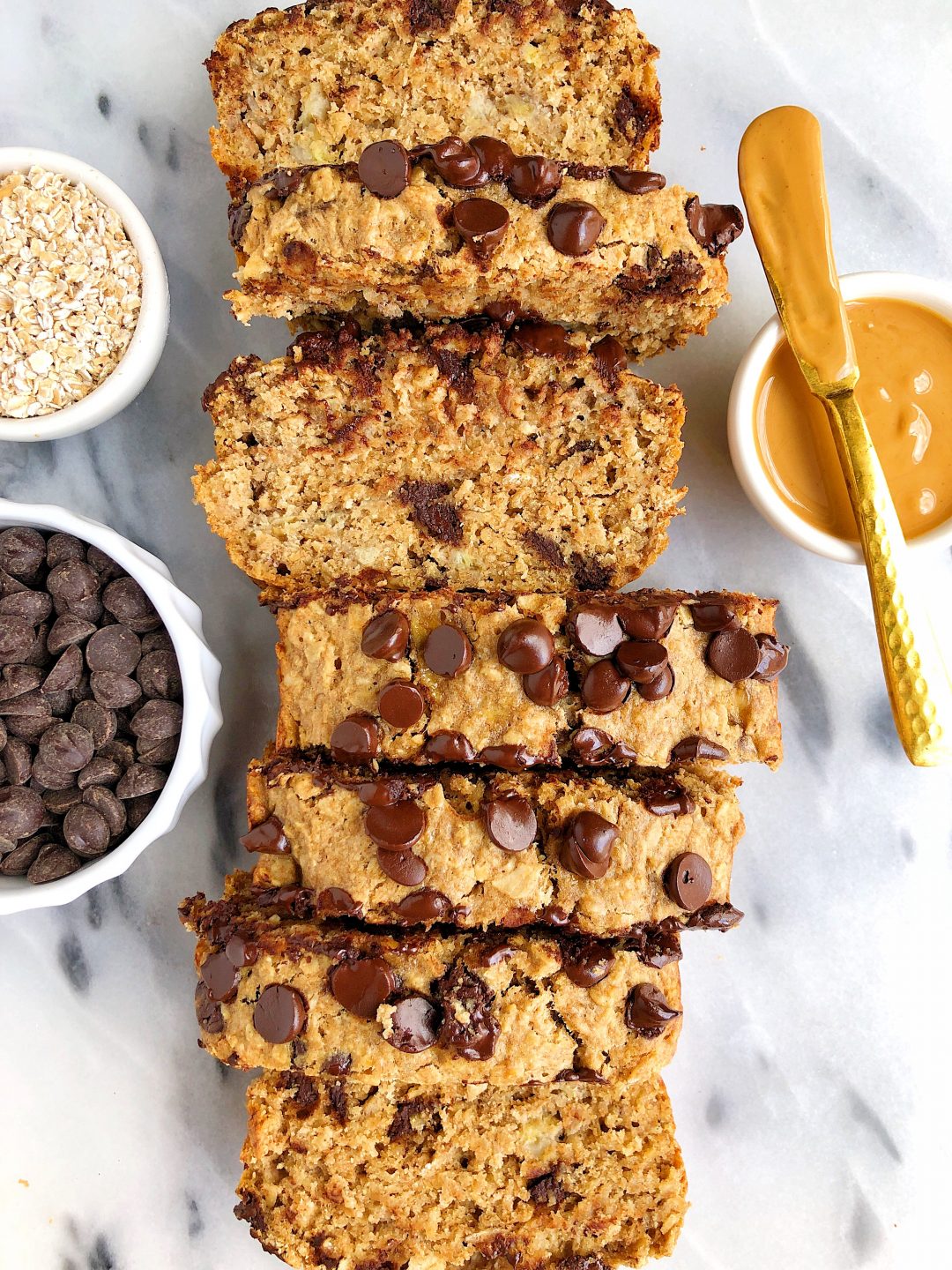 GlutenFree Lactation Chocolate Chip Banana Bread