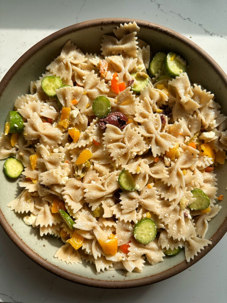 greek pasta salad
