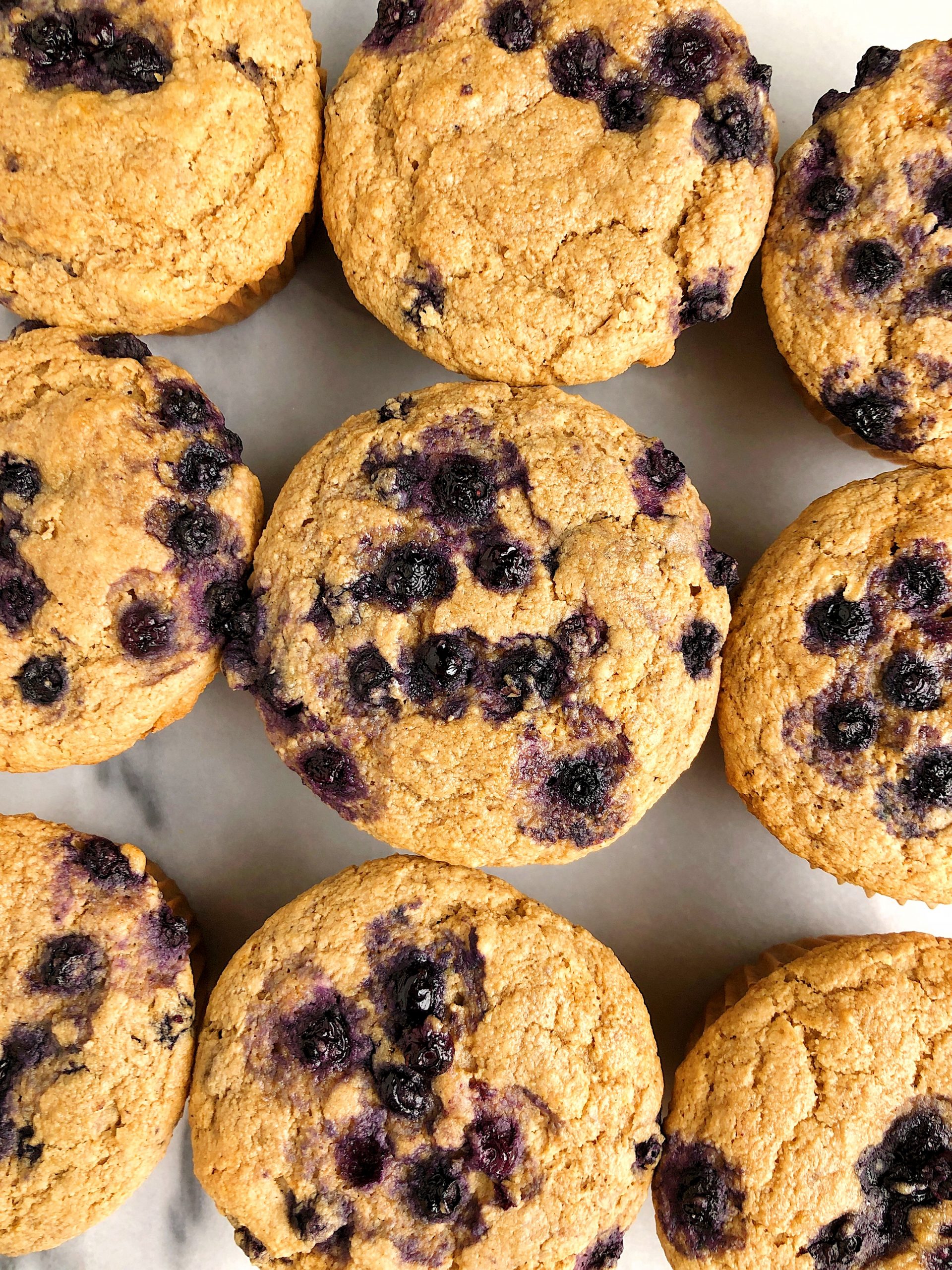 Gluten-Free Blueberry Muffins (egg-free + nut-free) - rachLmansfield