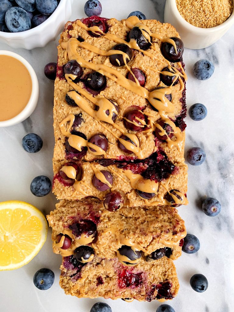 Vegan Lemon Blueberry Breakfast Bread