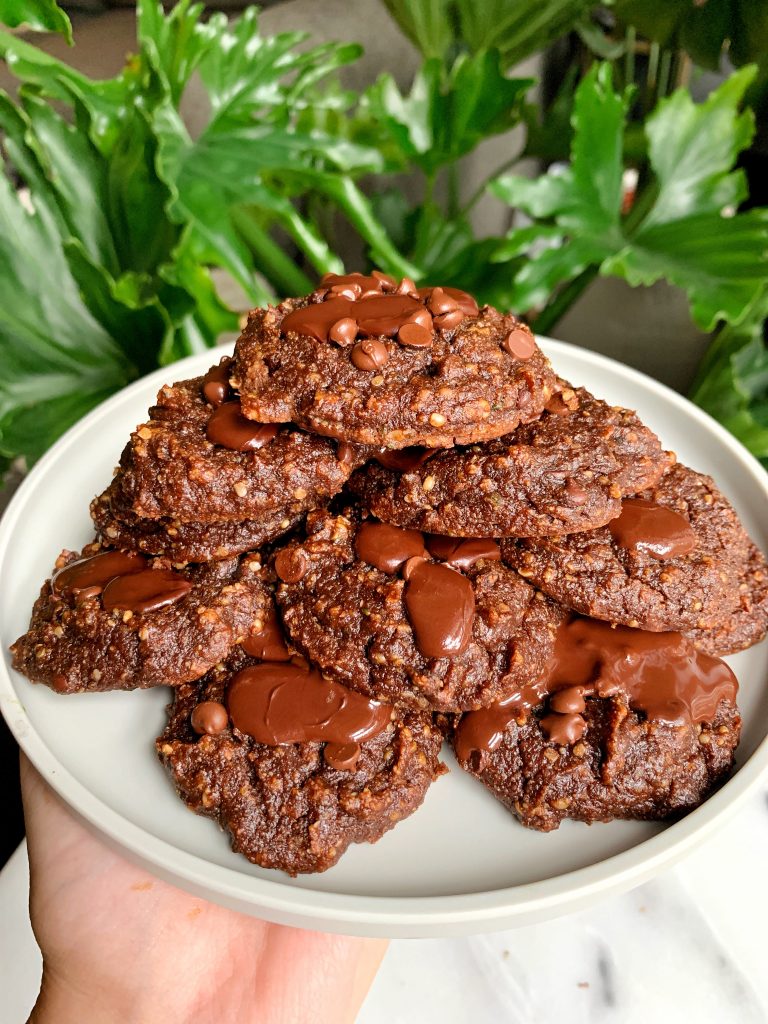 pumpkin chocolate cookies