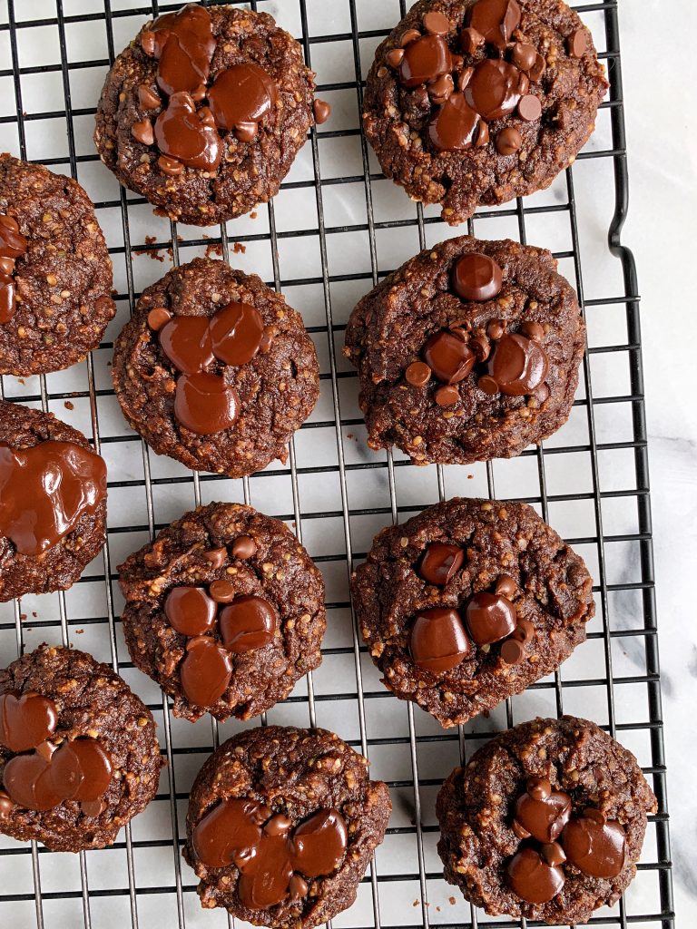 chocolate pumpkin cookies