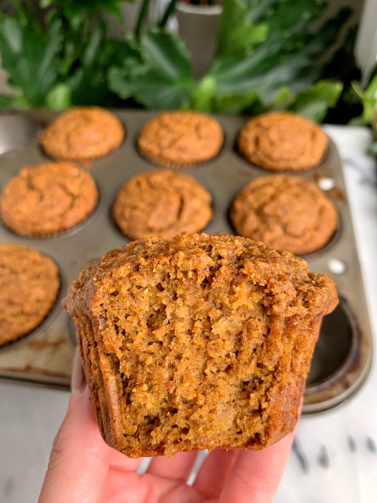 The Best Paleo Pumpkin Banana Bread Muffins