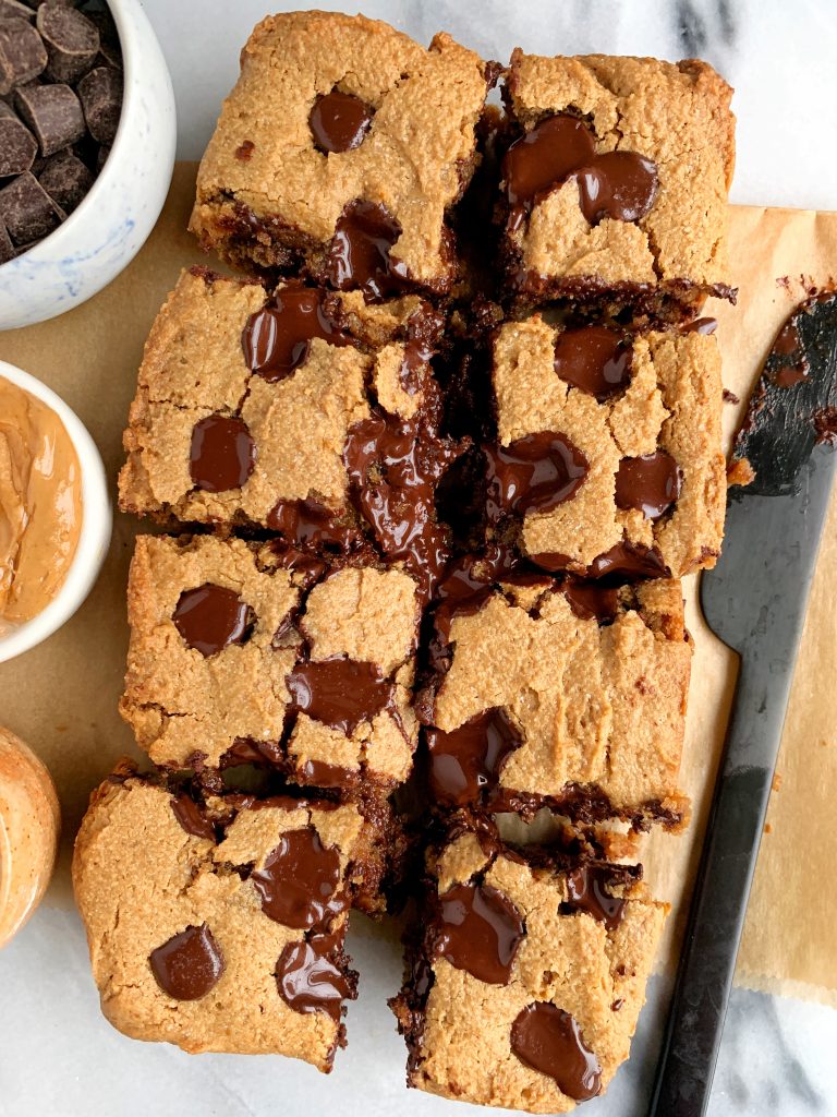 chocolate chip cookie dough bars