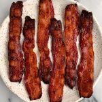 Crispy Oven Bacon is the best way to make bacon without making a huge mess on the stove (and it tastes so much better!)