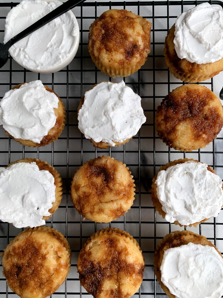 paleo cinnamon roll muffins