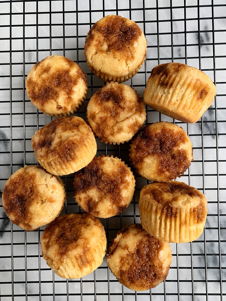 dairy-free cinnamon roll muffins