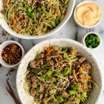 whole30 egg roll in a bowl