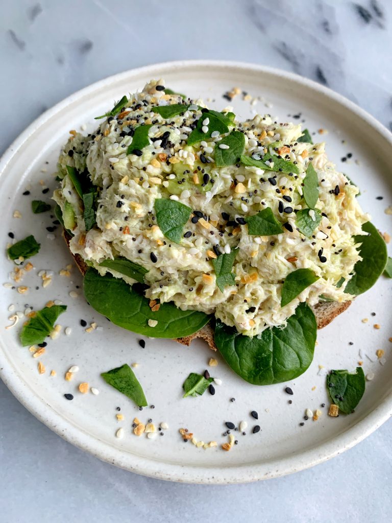 everything bagel chicken salad