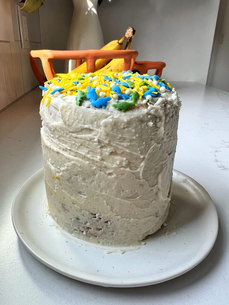 A Half Birthday Cake Tutorial & 6 Months with Her Daily Bread! - Wood &  Spoon