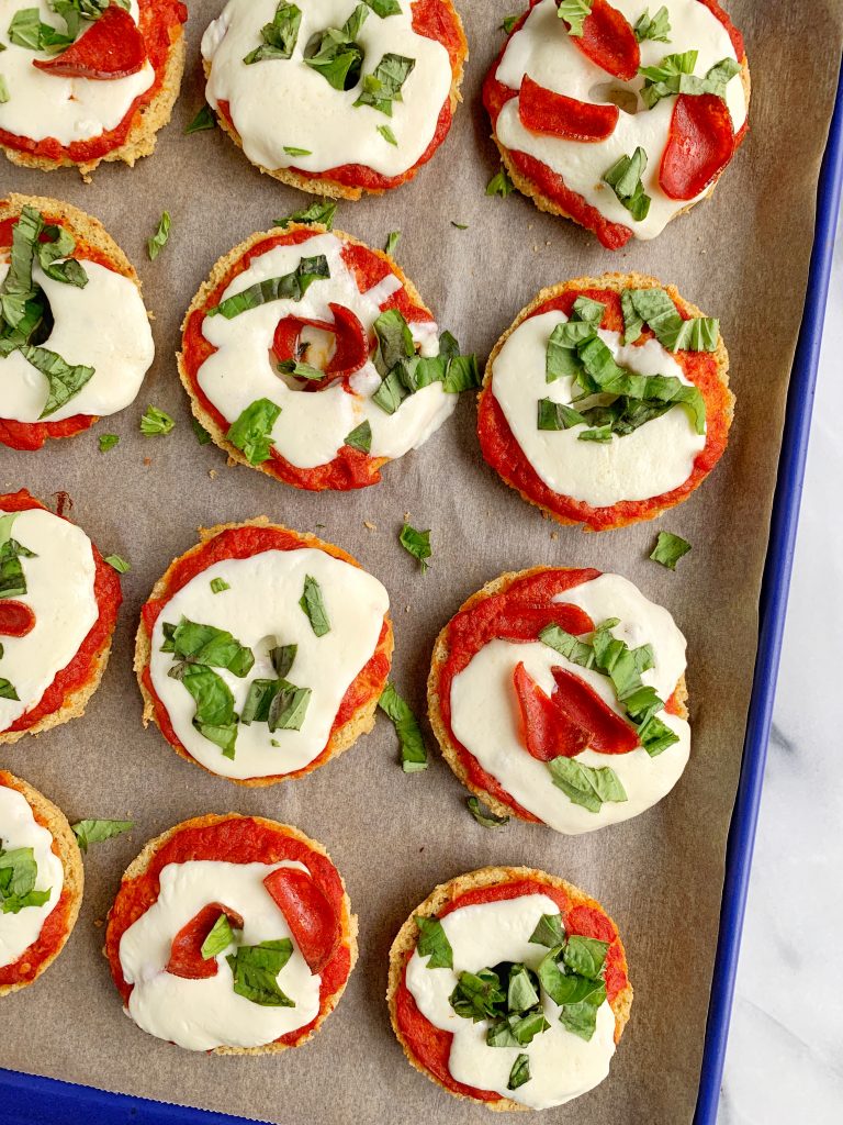 healthy pizza bagels