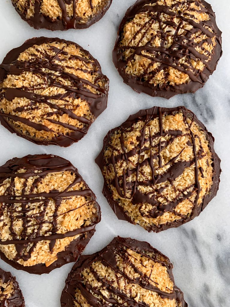 gluten-free samoa cookies