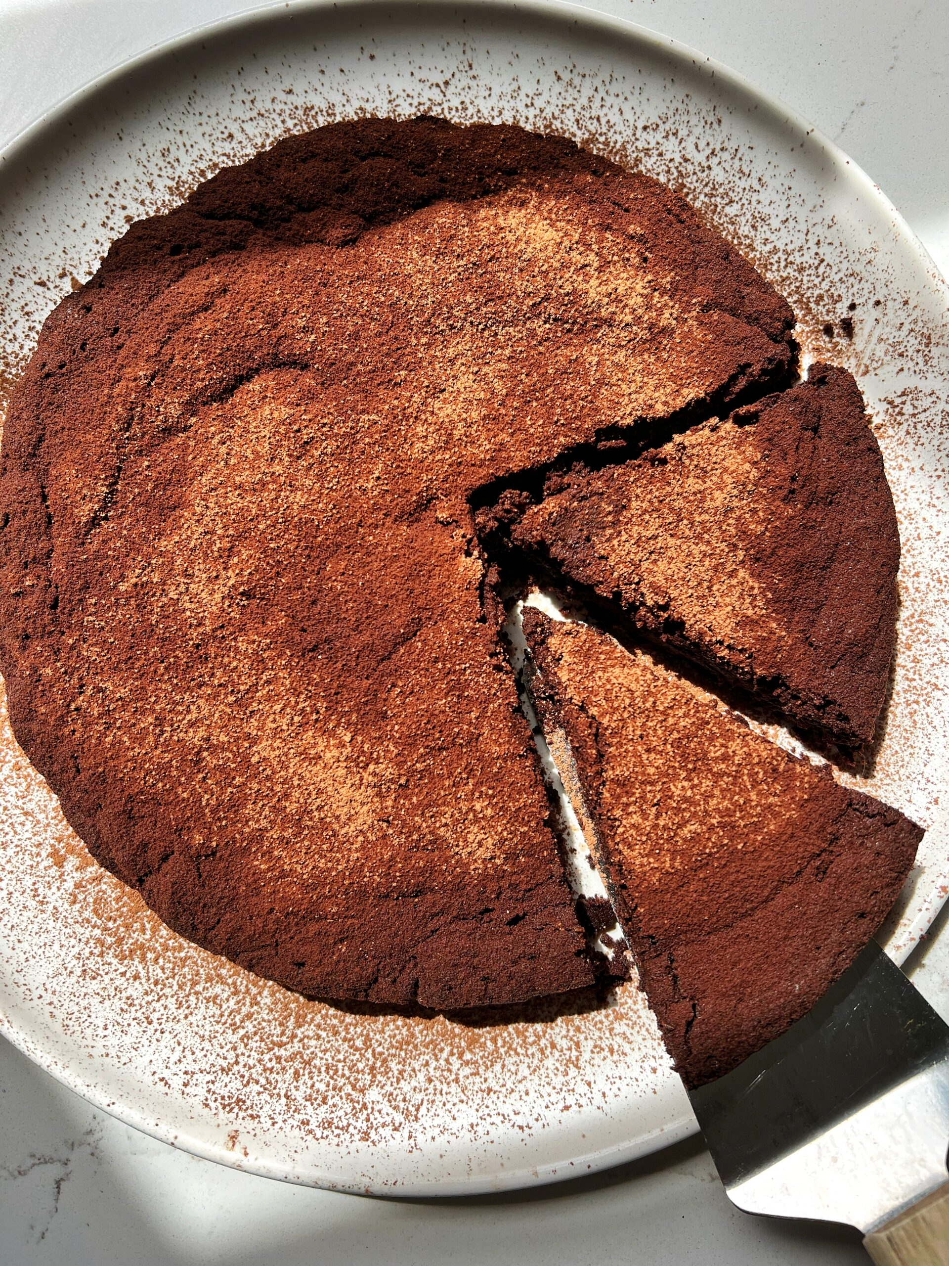 The Best Paleo Flourless Chocolate Cake (gluten-free) - RachLmansfield