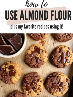 how i use almond flour