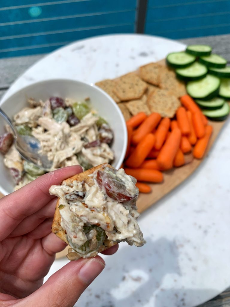 Healthy No-Mayo Waldorf Chicken Salad