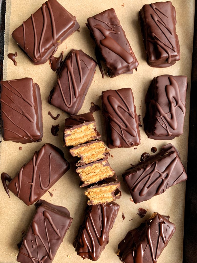 Healthy Homemade Kit Kat Bars rachLmansfield