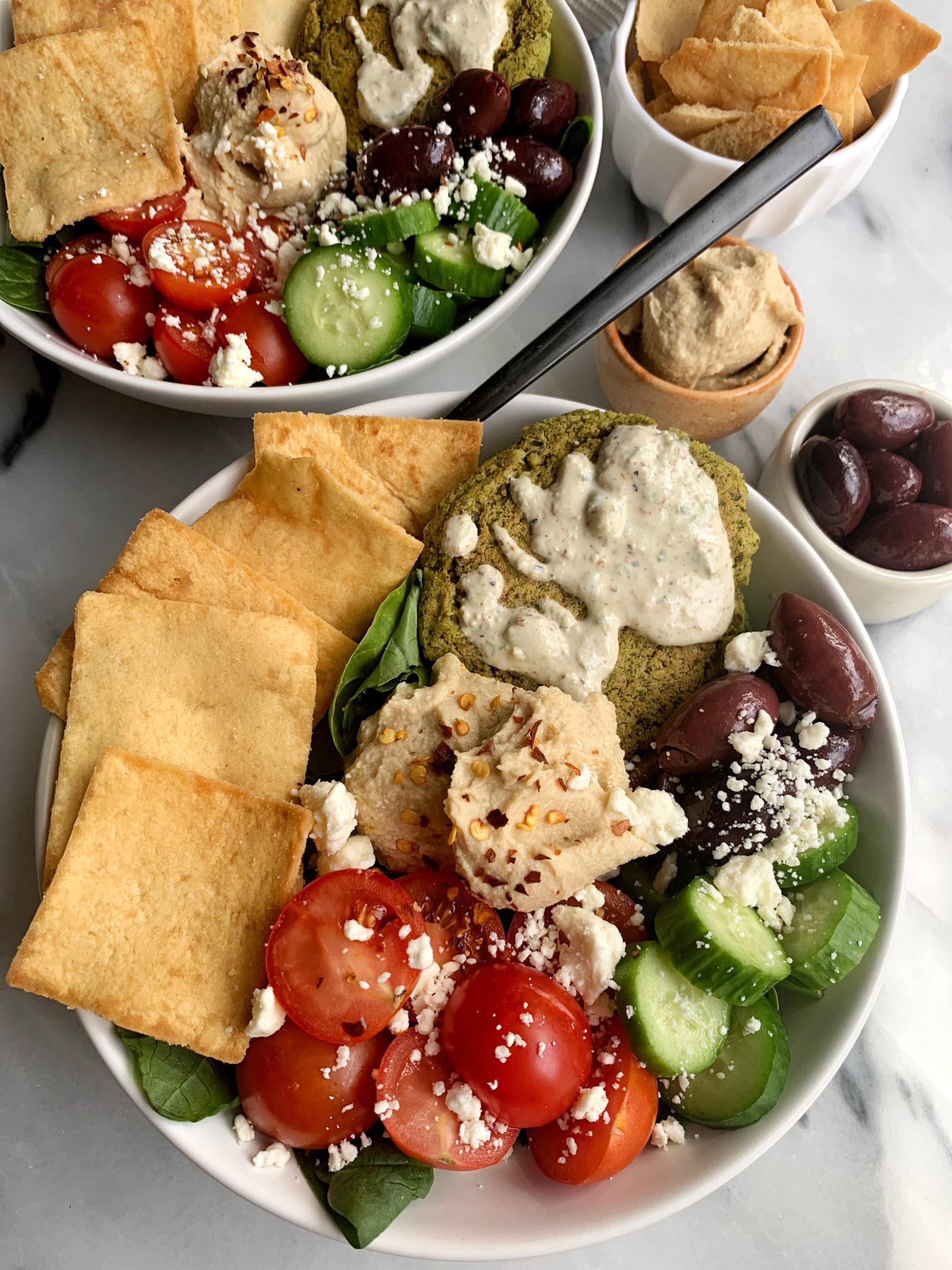 Vegan Oven-baked Falafel Burgers (gluten-free) - Rachlmansfield