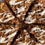 The Best Damn Vegan Carrot Coffee Cake made with all gluten-free ingredients. The most delicious sweet breakfast cake or snack to enjoy with a dreamy crumb cake topping on top of a healthier carrot cake recipe.