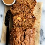 The Best Healthy Apple Bread Ever! Made with all vegan and gluten-free ingredients, this is the ultimate apple cake sweetened with cinnamon coconut sugar.