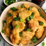 Better Than Take Out Healthy Orange Chicken made with all paleo, gluten-free and whole30-friendly ingredients. Such an easy weeknight dish to make for the family.