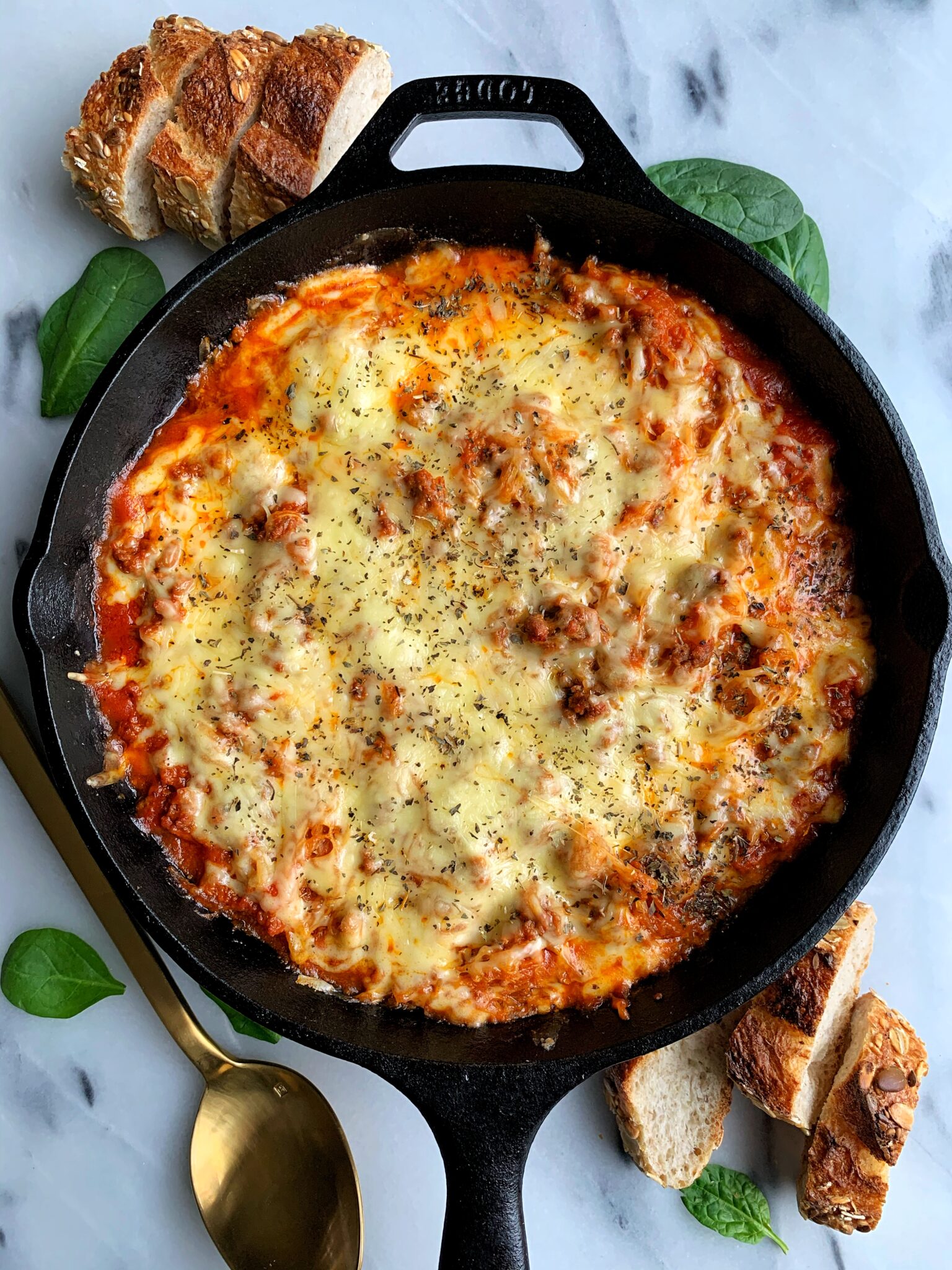 Healthy Spaghetti Squash Casserole (no noodles!) - rachLmansfield