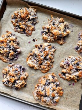 blueberry magic cookies