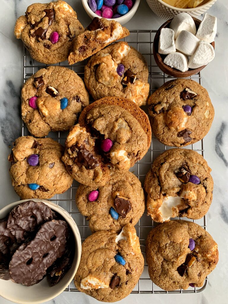 The Everything You Are Craving COOKIES! These cookies are literally everything you could ever crave in one perfectly baked cookie. Think of these as a healthier kitchen sink cookie but even better.